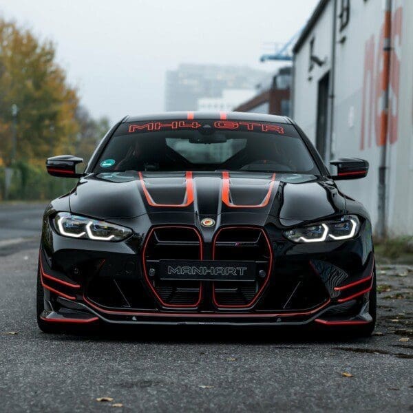 MANHART Carbon Motorhaube mit GTR Lufteinlässen BMW G8X M3 M4 (Competition CS CSL) (3)